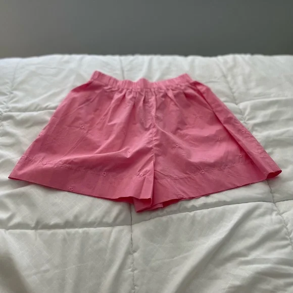 Maje EMBROIDERED POPLIN SHORTS - Picture 9 of 9